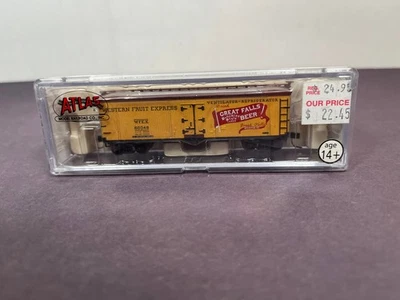 Tren escala N Atlas 41564 frigorífico de madera GREAT FALLS CERVEZA WFEX 60048 Foto 1 de 4