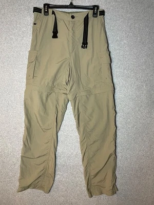 Magellan Convertable Pants Mens Medium Beige Back Country Outdoors Fishing Nylon - Image 1 of 4