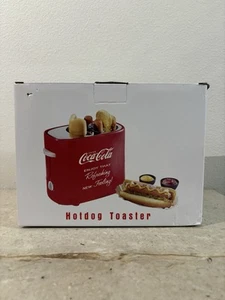 Coca Cola Pop Up Hot Dog Toaster in Iconic Red Color BRAND NEW  - Picture 1 of 4