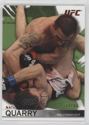 2010 Topps UFC Knockout Green /88 Nate Quarry #74 - Image 1 of 2