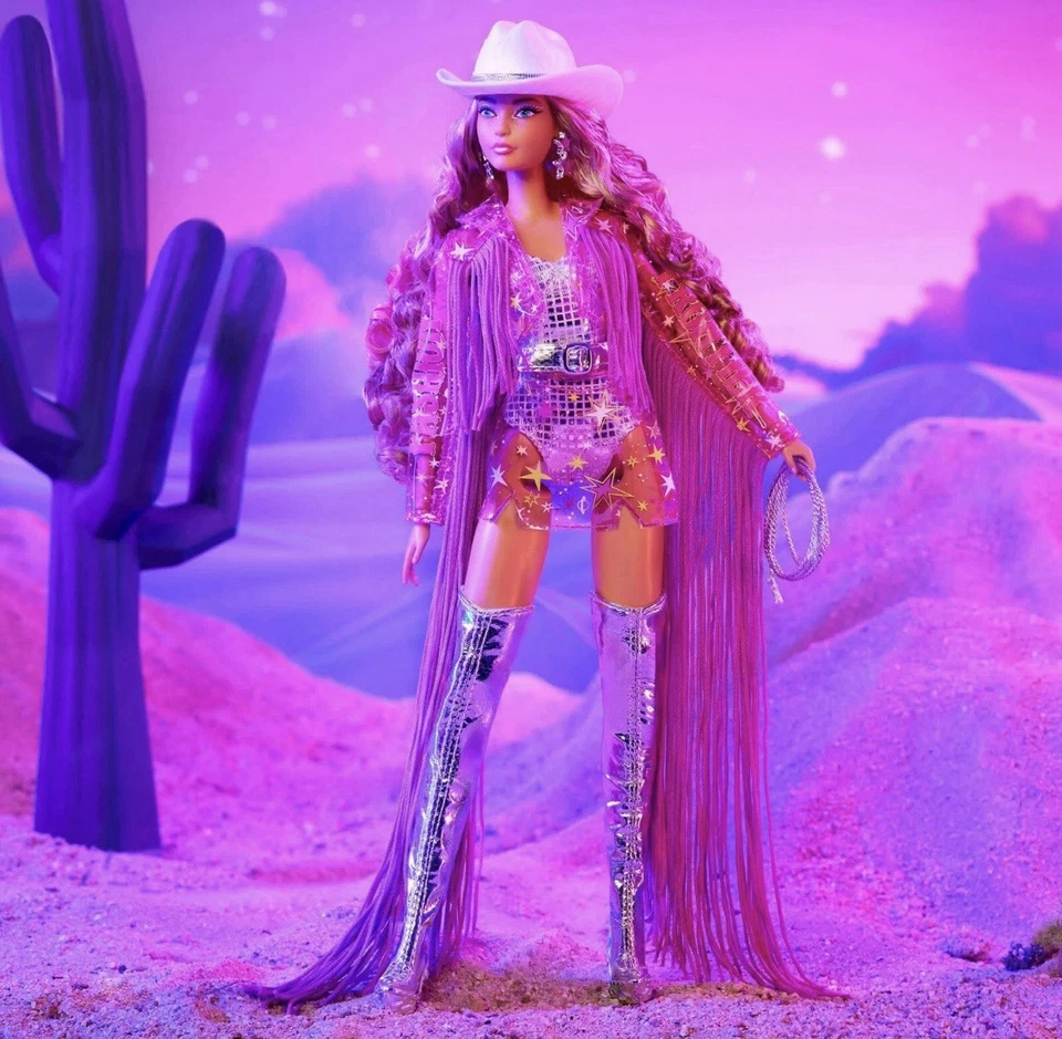 Mattel Barbie Signature Fashion Frontier Doll HRM92 SHIPPER Country