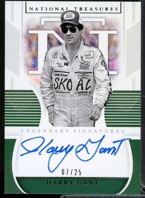 Harry Gant Card 2021 Panini National Treasures Legendary Signatures #10  - Image 1 of 2
