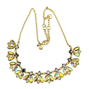 WUNDERSCHÖNE goldfarbene J CREW Statement Halskette - Bild 1 von 5