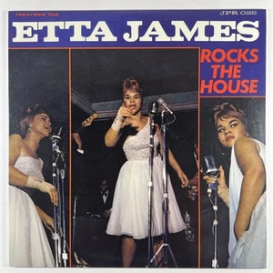 Etta James “Etta James Rocks The House (Live)” LP/Jackpot (EX) 2014 Blue Remast. - Picture 1 of 5