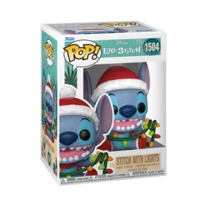 DISNEY LILO & STITCH Figurine STITCH WITH LIGHTS N° 1504 FUNKO "POP" - Picture 1 of 2