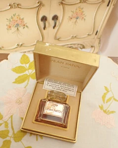 VTG 1950s 1952 Sealed Corded Jean Patou JOY Real Parfum Perfume ½ 0.50 Oz Splash - Picture 1 of 12