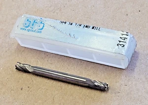 SGS 31413 SER 14 1/8 BALL END MILL, 1/8" SHANK DIA, 1-1/2" OAL, 1 PC. - Picture 1 of 9