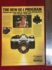Tennis Tracy Austin for Canon AE-1 Camera 1981 Print Ad - Great To Frame!