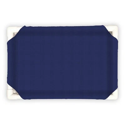 Truman + Teddy Elevated Dog Bed (Indigo) - Image 1 of 4