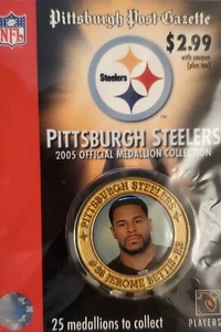 2005 Jerome Bettis Pittsburgh Steelers  Medallion - Picture 1 of 2