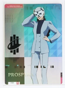 Tarjeta holográfica Prospera Mercury (2-029R)- Mobile Suit Gundam: The Witch from Mercury - Imagen 1 de 3