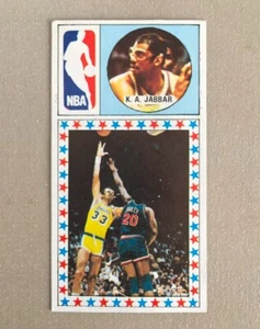 Cromo Kareem Abdul Jabbar Merchante Converse NBA. NUNCA PEGADO. Rare - Photo 1 sur 3