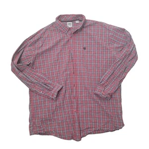 Cinch Men's Size XL Red Long Sleeve Button Down Western Shirt - Bild 1 von 6