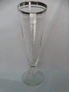Vetro Libbey Saturn platino rifinito 11 oz vetro Pilsner 3004 usato in ottime condizioni - Foto 1 di 11