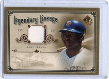 2005 SP LEGENDARY CUTS #LE-TG TONY GWYNN JERSEY SAN DIEGO PADRES 111423