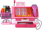 Interactive Toy Cash Register - Pink for Girls & Boys - Sounds & Early Learning
