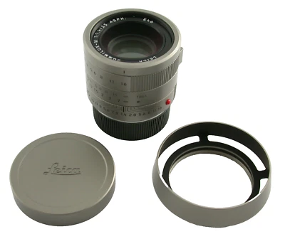 LEICA Summilux-M Asph 1,4/35 stainless steel M60 new pre-series NO serial K# - Bild 1 von 4
