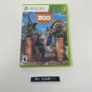 Zoo Tycoon Xbox 360 NO GAME DISC - CASE & MANUAL ONLY - Picture 1 of 11
