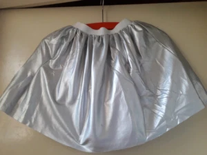 Mädchen silberfarbener Rock mit Unterrock, H&M, Gr 92 - Bild 1 von 3