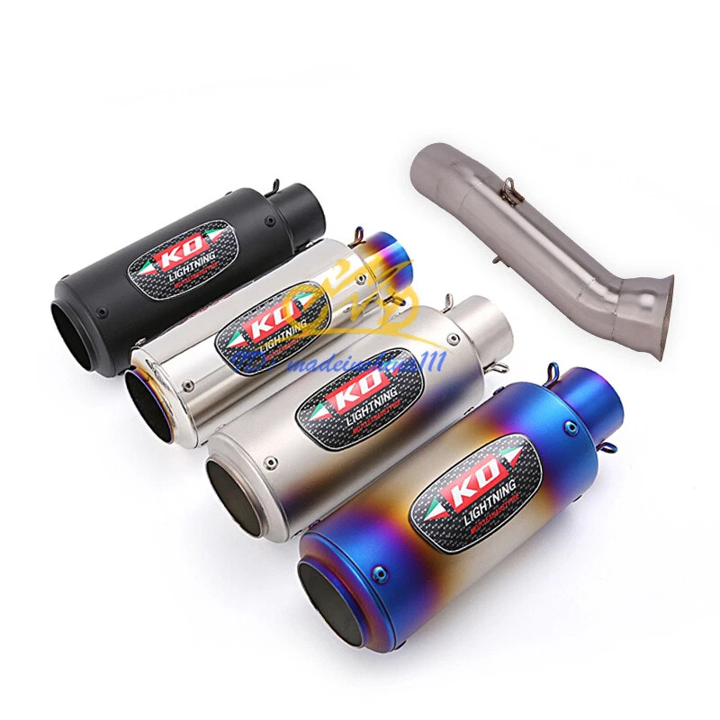 Tubo de escape silenciador 51 mm para Ducati Hypermotard 821 Hyperstrada 2013-18 Foto 1 de 4