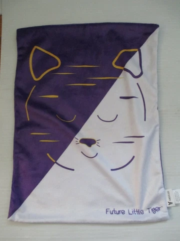 new LSU mini blanket Future Little Tiger Fanouflage 12"x15" Cover