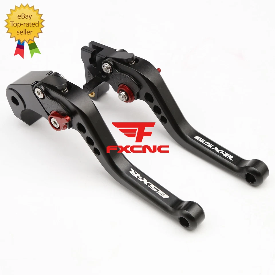 For Suzuki HAYABUSA GSXR1300 1999-2007 CNC Adjustable Brake Clutch Levers Logo - Image 1 of 4