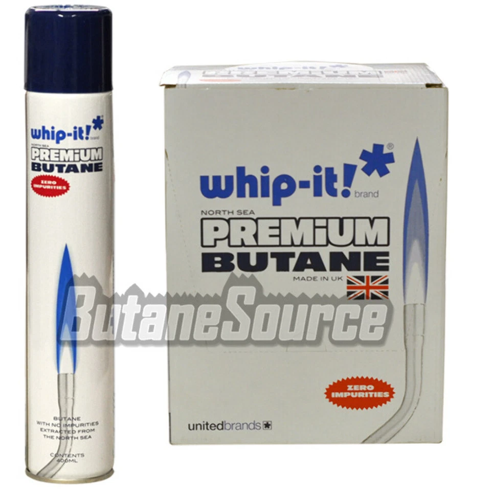 Whip-It Premium Butano - Paquete de 12 Foto 1 de 1