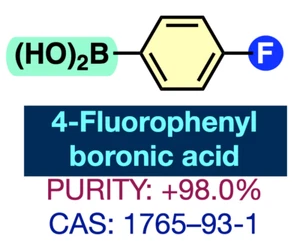 4-Fluorphenylboronsäure (für Forschung und Entwicklung) | CAS: 1765-93-1 | Reinheit: +98,0% - Bild 1 von 2