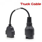 38 Pin Male to OBD2 16 Pin Female Cable Connector OBD1 to OBD2 For Iveco Truck