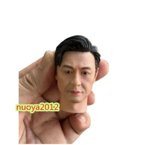 1:6 Asian Male Head Sculpt Carved Model Gao Qiqiang For 12" Soldier Figure Body - Picture 1 of 8