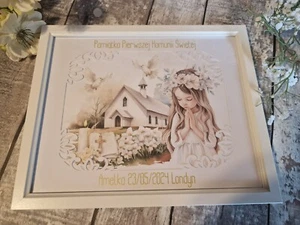 Pamiatka Pierwszej Komunii Swietej First Holy Communion Gift - Picture 1 of 3