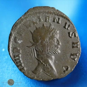 GALLIAN - GALLIENUS - Antoninian DIANAE CONS AVG, Antelope, Rome, RIC.176 - Picture 1 of 3