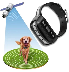 GPS Kabelloses Hundezaunsystem für Hunde, Elektrische Satellitentechnik - Schwarz - Bild 1 von 13