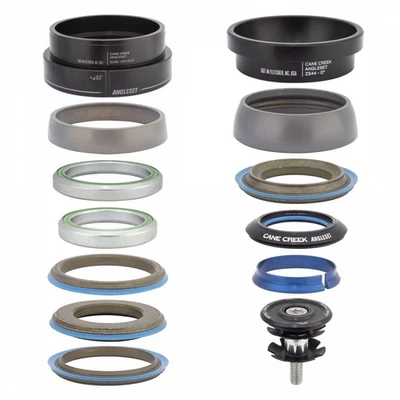 Cane Creek Angleset Semi-Integrated Taper Headset, 7075 Aluminum, 0.5-1.5 - Image 1 of 4