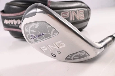 Ladies Ping Serene #6 Hybrid / 30 Degree / Ladies Flex Ping ULT 210 Shaft - Image 1 of 4