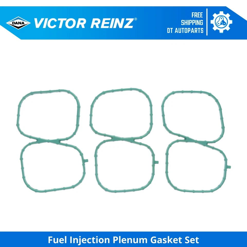 For 2007-2010 Ford Edge Fuel Injection Plenum Gasket Set Victor Reinz 2008 2009 - Image 1 of 1