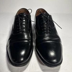 Oxford Johnston & Murphy 22-02981 Melton Puntera Cuero Negro, Para Hombre Talla 13 D - Imagen 1 de 10