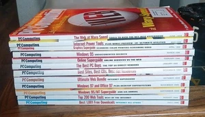 1996 PC COMPUTING Computer Magazine Complete Year 12 Issues - Picture 1 of 24