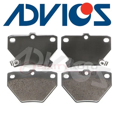 ADVICS Rear Disc Brake Pad Set for 2000-2005 Toyota Celica 1.8L L4  - tt Foto 1 de 4