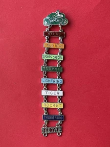 Vintage Norton Motorcycles Aviakit Enamel Pin Badge & Bars Motor Bike Curio - Picture 1 of 14