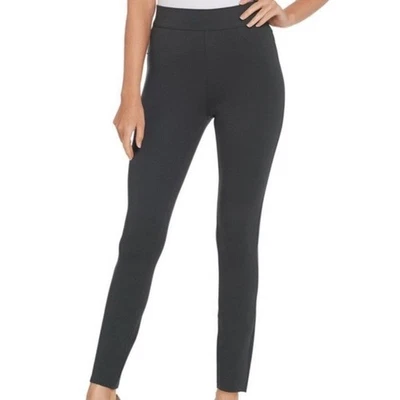 SPANX Ponte Black Pant Size XL  Pull On High Rise Ankle Length Stretch Work - Image 1 of 4