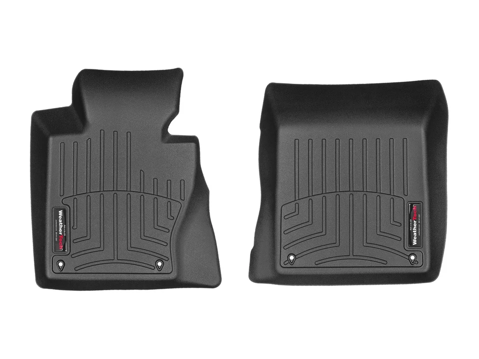 Forro de piso WeatherTech para BMW X3 30i 2009-2010 - primera fila, negro Foto 1 de 4