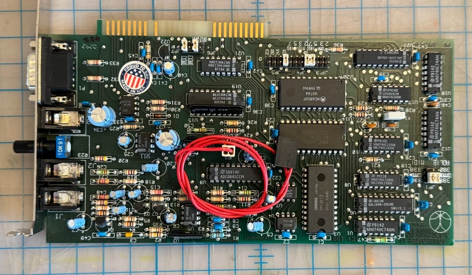 Vintage PC soundboard, Covox Inc SoundMaster 2 II, 8 bit ISA, appears UNUSED - Image 1 of 3