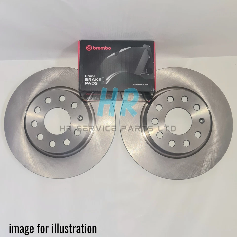 DISQUES DE FREIN AVANT ET PLAQUETTES DE FREIN BREMBO POUR VAUXHALL ANTARA 2.2 CDTI 2006+ - Photo 1/1