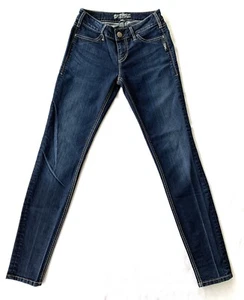 Girls Silver Jean Suki Jeggins W26 L31 - Picture 1 of 4
