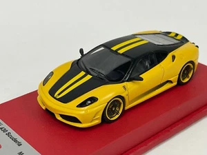1/43 Tecnomodel Ferrari 430 Scuderia Matte Yellow / Black Novitec  01/20 T-MI-02 - Picture 1 of 9