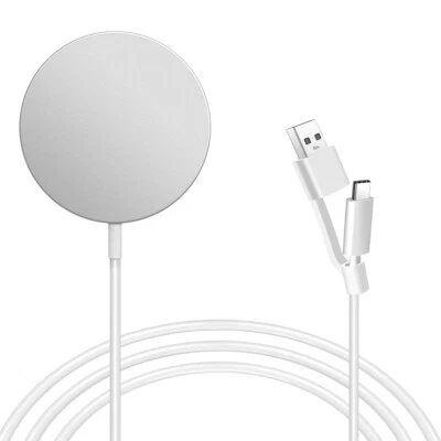 Wireless MagSafe Charger For iPhone 16 15 14 13 12 Pro Max Magnetic Charging Pad - Image 1 of 4