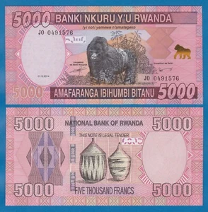 Ruanda 5000 Francs P 41 2014 Stempelglanz - Bild 1 von 1