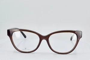 Swarovski SK 5392 072 Grau Braun Damen Semi Cat Eye Brille 55-16-140 B:44 - Bild 1 von 9