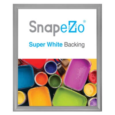 SnapeZo® Silver 17x20 Poster Frame - 1.2" Profile - Image 1 of 4